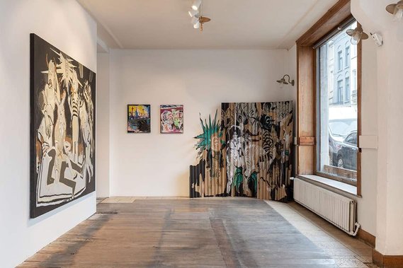 New Borders Exhibition - Christian Neuman & Max Dauphin