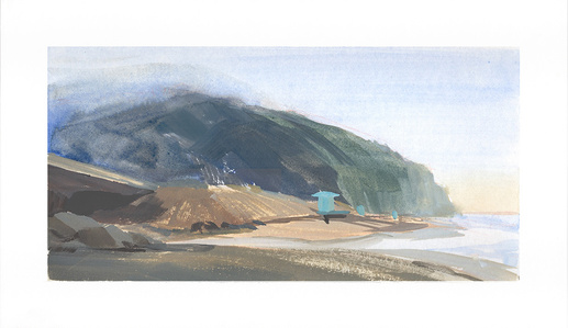 watercolor
landscape 
plein air 