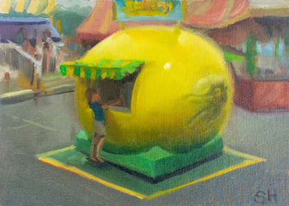 Sean Hnedak San Diego County Fair Winner 3rd Place Plein Air Competition