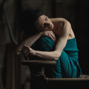 Portrait de danseuse pour le festival Les Arts par nature, Vendée