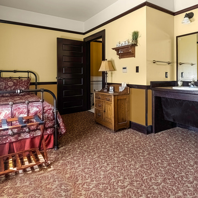 Harvey House Slaton, Interior Photograph of Zuni Room
