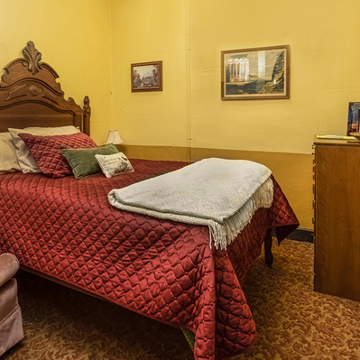 Harvey House, Slaton, Photograph of Display