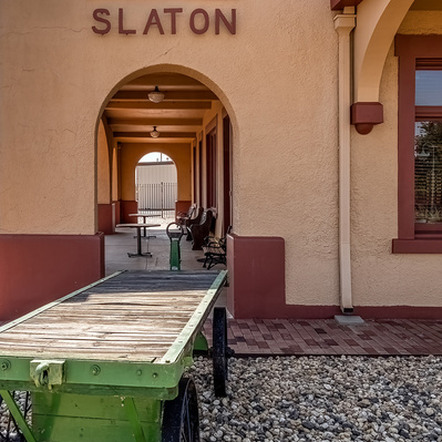 Harvey House Slaton, Exterior Photograph