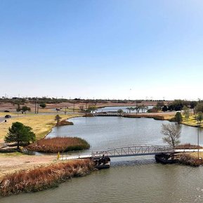 Photo of the Canyon Lakes in Lubbock, Texas.