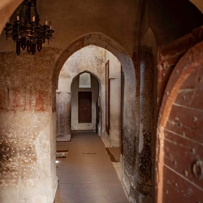 Corridor at Wadi El Natrun, Egypt