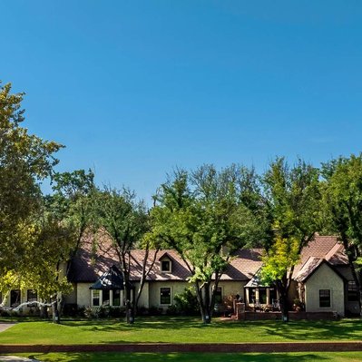 Drone Photo of Levine-Keeney Home, Lubbock, Texas