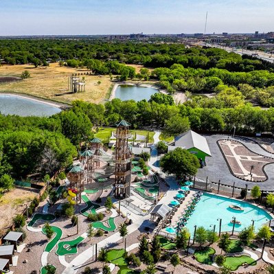 Business promotion of a small amusement park in Lubbock, Texas