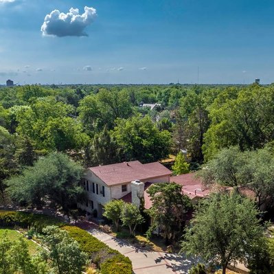 Drone Photograph of Ratliff Home, Lubbock, Texas