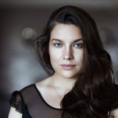 Portrait photograph of a young woman