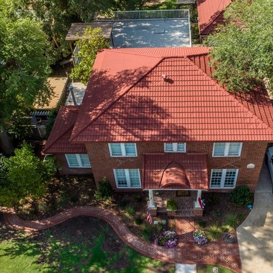 Drone Photograph of Watson Home, Lubbock, Texas