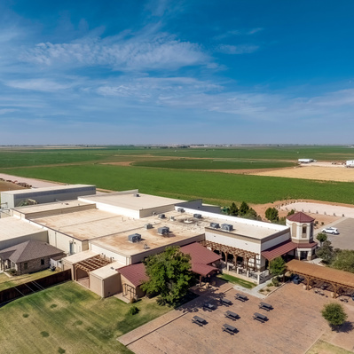  Drone View of Llano Estacado Winery, Lubbock, Texas