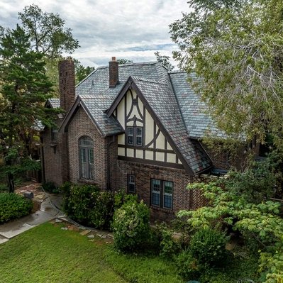Frone Drone Photograph of Howard/Green/Hayes Home, Lubbock, Texas
