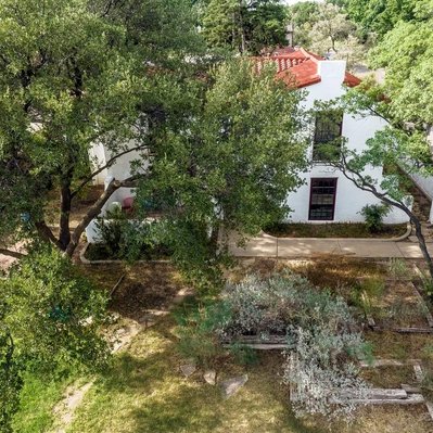 Photograph of front of Prideaux/Mahon Home, Lubbock, Texas