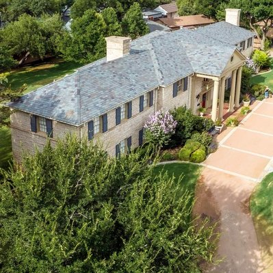 Drone Photograph of Underwood Home, Lubbock, Texas