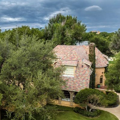 Side Photograph of Rosenthal/Hackel Brown Home, Lubbock, Texas