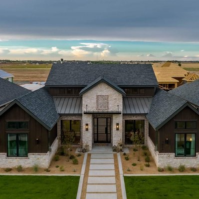 Drone Photograph of an Addison Home, Lubbock, Texas