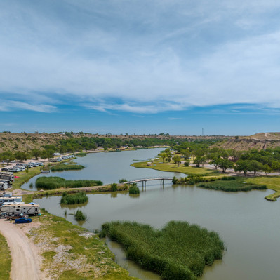 Buffalo Springs Lake Just Outside Lubbock, Texas