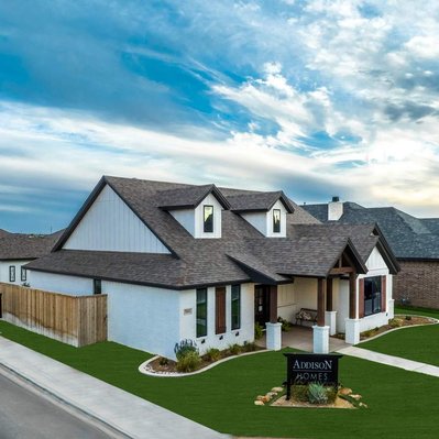 Drone Photograph of an Addison Home, Lubbock, Texas