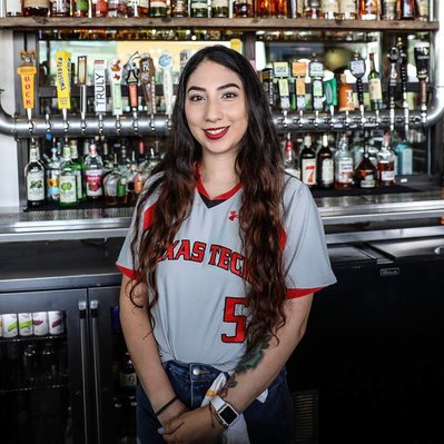 Bartender at Woodrow's, Lubbock, Texas