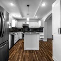 Photos of House Near Anton, Texas with lots of Black and Whites