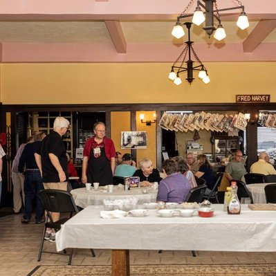 Photos of Harvey House Pancake Fundraiser