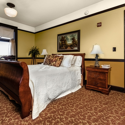 Harvey House Slaton, Interior Photograph of Apache Room