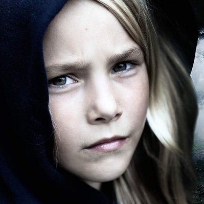Creative Portrait of a Young Girl