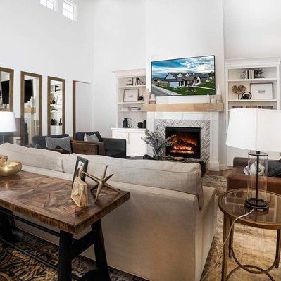 Real Estate Interior Photograph of Addison Homes Showcase in Lubbock, Texas