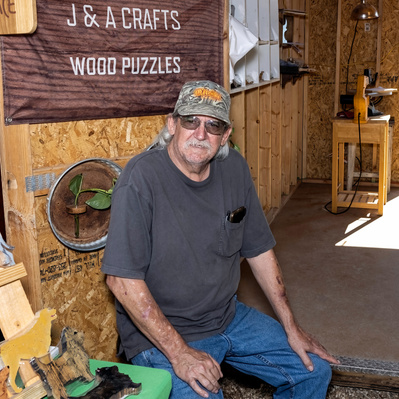 Photographs of Folks from the Wolfforth Farmer's Market Near Lubbock
