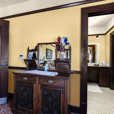 Harvey House Slaton, Interior Photograph of Apache Room