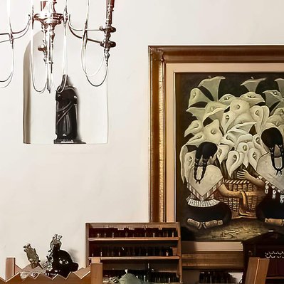 Close up of Dining Room in Holden House, Lubbock, Texas