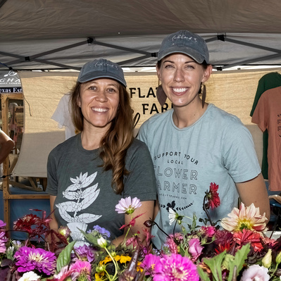 Photographs of Folks from the Wolfforth Farmer's Market Near Lubbock