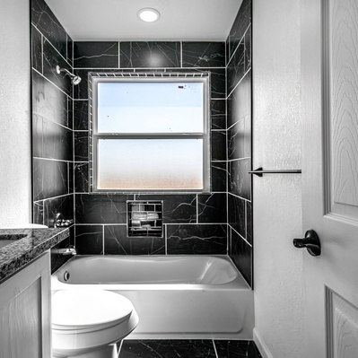 A very Black and White Home near Anton, Texas