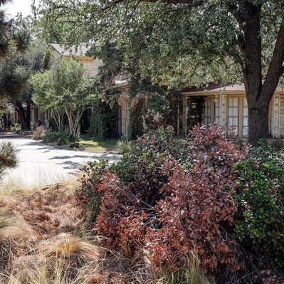Side View of Ratliff Home, Lubbock, Texas