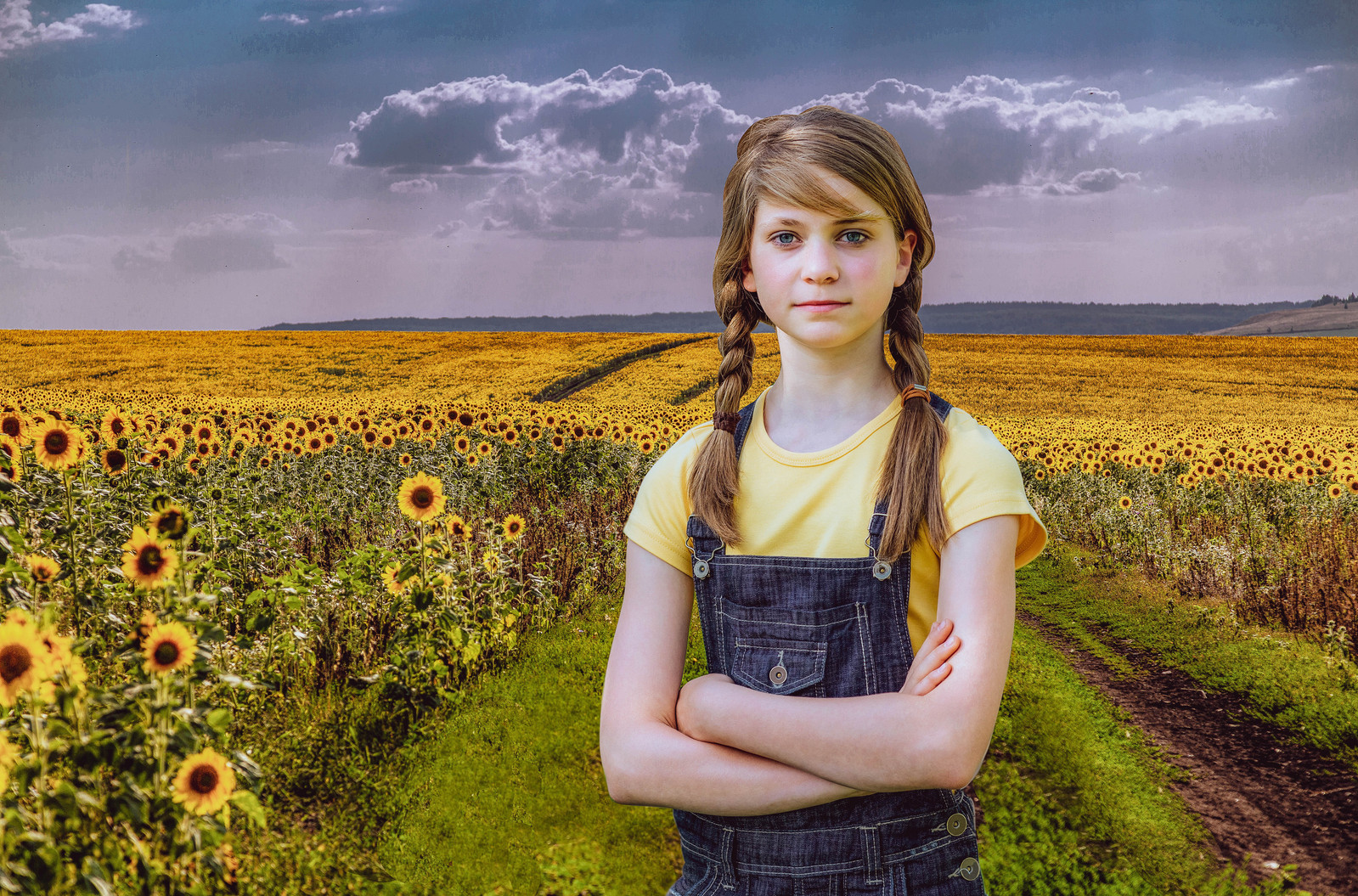 Creative Portraits using Photoshop and other editing software