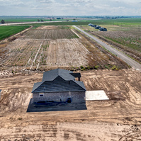 Done Photo of House Near Anton, Texas