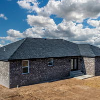 Drone Photo of House Near Anton, Texas