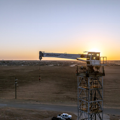 Wolfforth Water Tower Construction