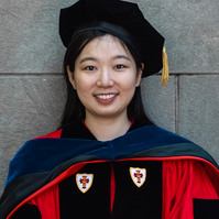 Portrait of a Chinese student graduating from Boston University