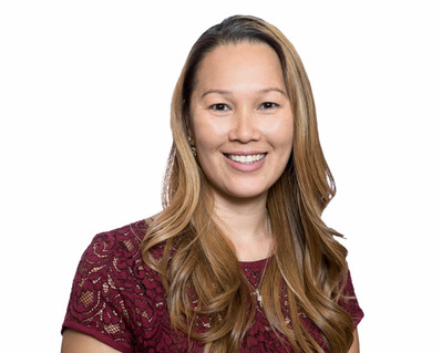 Woman professional headshot photography shot on location in the company's office, Boston