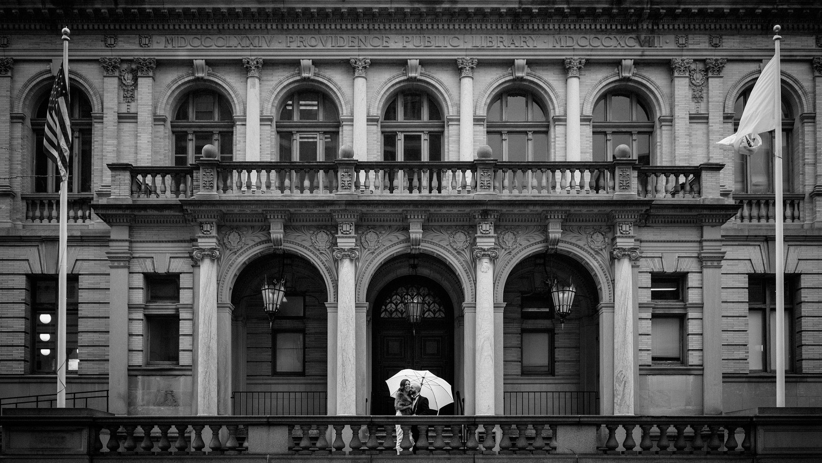 Elopement at Providence Public Library, RI. Wedding photography by Ivan Djikaev/Mind On Photography