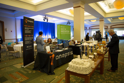 Corporate event tables photo Boston