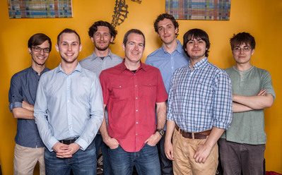 Group photo in an office