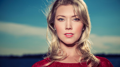 Glamorous woman headshot photography Boston