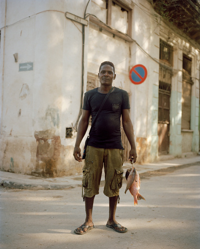 Portrait taken in Havana, Cuba