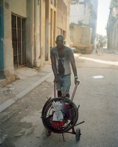Portrait taken in Havana, Cuba