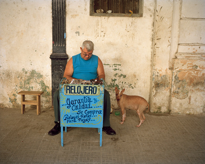 Portrait taken in Havana, Cuba