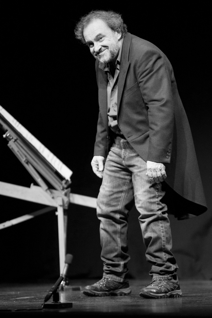 Theatre, Teatro, Spettacolo teatrale, Natalino Balasso, staged photography, fotografia di scena