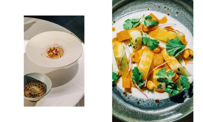 Rodolfo Cuadros’s Honeydew Melon Ceviche Recipe. Chef Rodolfo Cuadro swaps fish for seasonal produce and adds a hint of heat. Photography by Jeff Marini. https://www.chicagomag.com/chicago-magazine/may-2022/rodolfo-cuadross-honeydew-melo