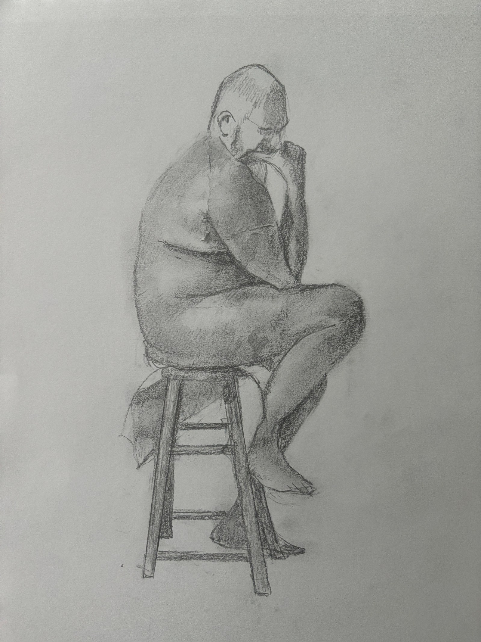 Nathan at Croquis Cafe